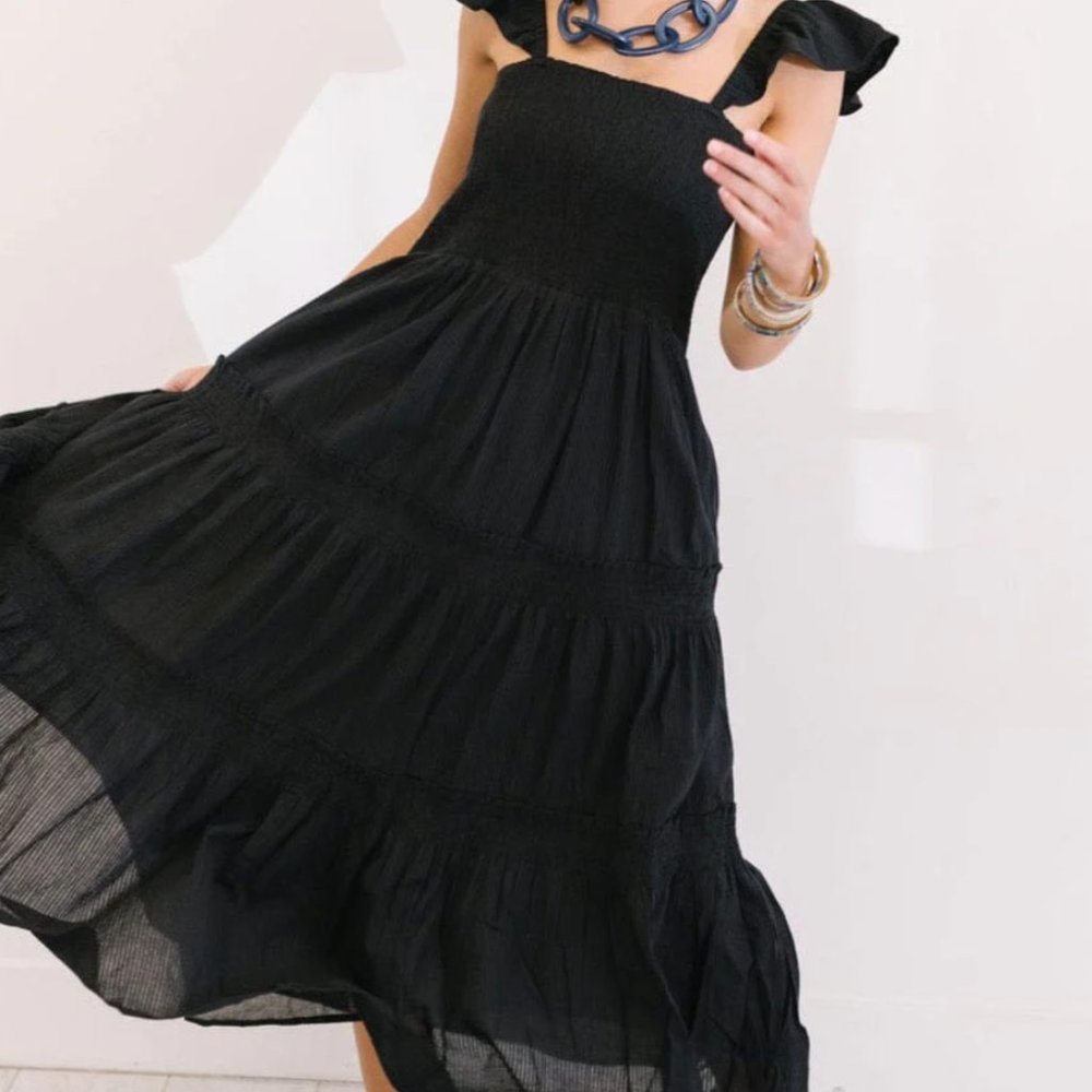 Sunshine Tienda Black Rio Dress M/L Never Been Worn